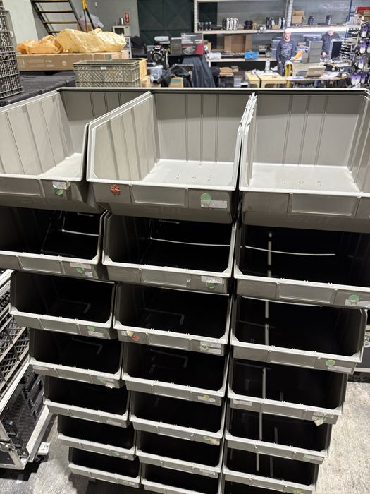 Box D for Waste Collection, 500x300x210 mm, with Trolley64284986819459121