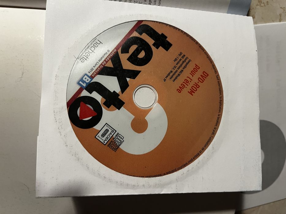 Texto 3 podręcznik do języka francuskiego B1 + DVD