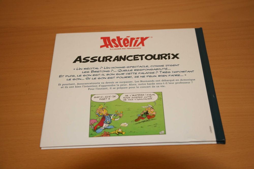 Assurancetourix "Astérix - La Galerie des Personnages".