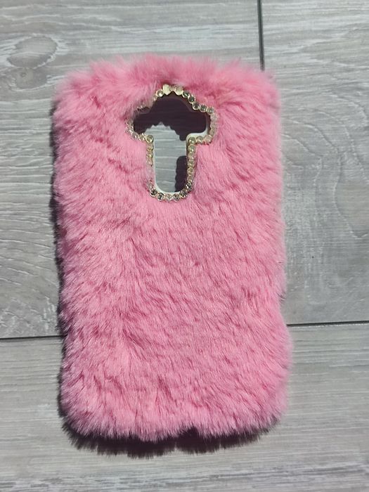 Futrzane pluszowe puszyste etui na telefon lg g3 d855