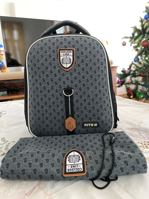Рюкзак шкільний каркасний kite education college line boy k22-555s-6