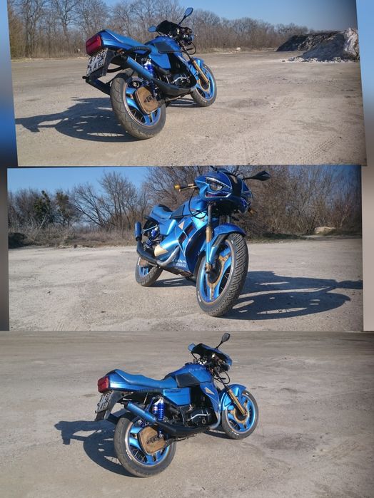 Мотоцикл Jawa 634- project "Blue Hawk"