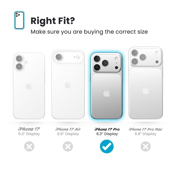 Etui do iPhone 17 Pro Speck Presidio Lux MagSafe