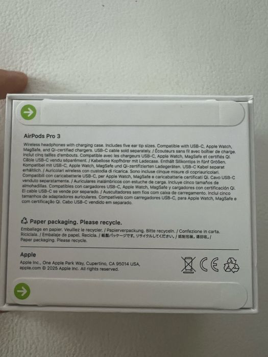 Sluchawki Airpods pro 3