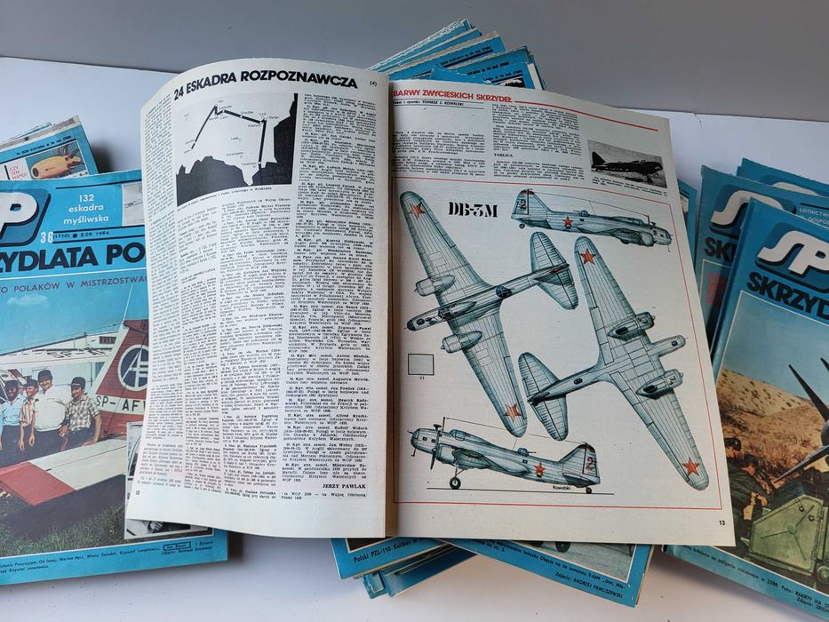 Stare Gazety 1982-86 Skrzydlata Polska PRL