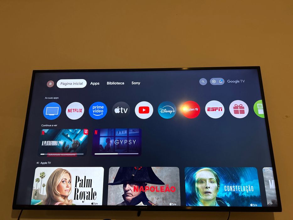 TV Smart Sony 55 4K /2021 COM SUPORTE