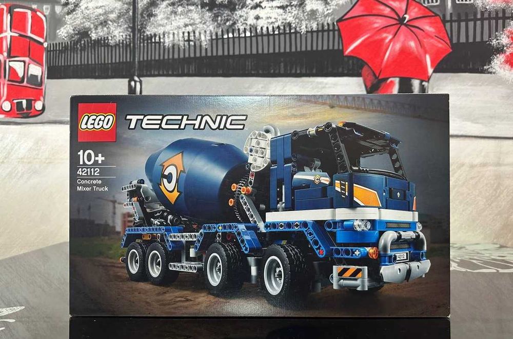 Конструктор LEGO Technic 42112 Автобетономішалка