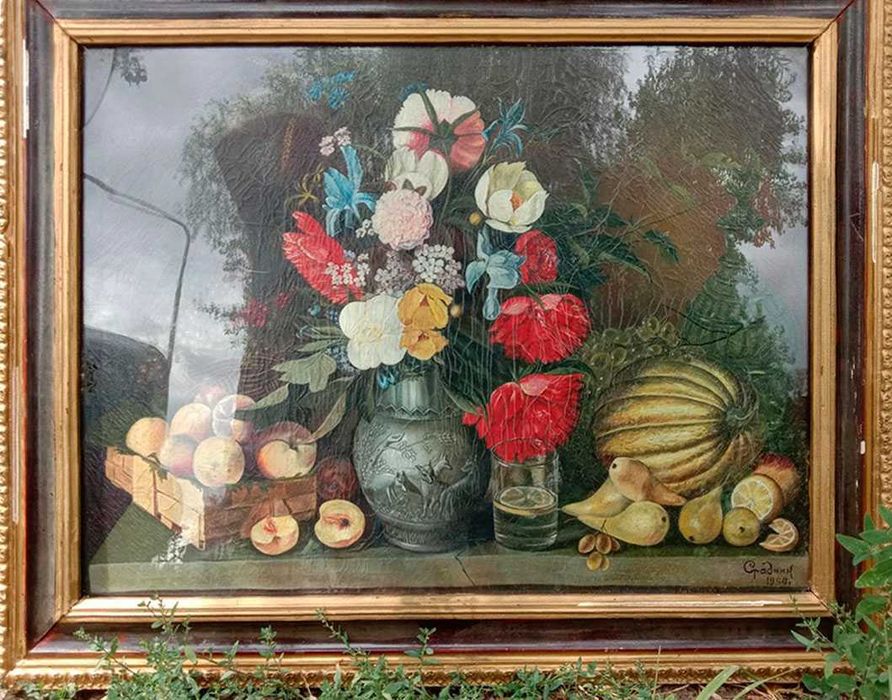 "Натюрморт" 1954г.  Оригинал. Стадник А.М.