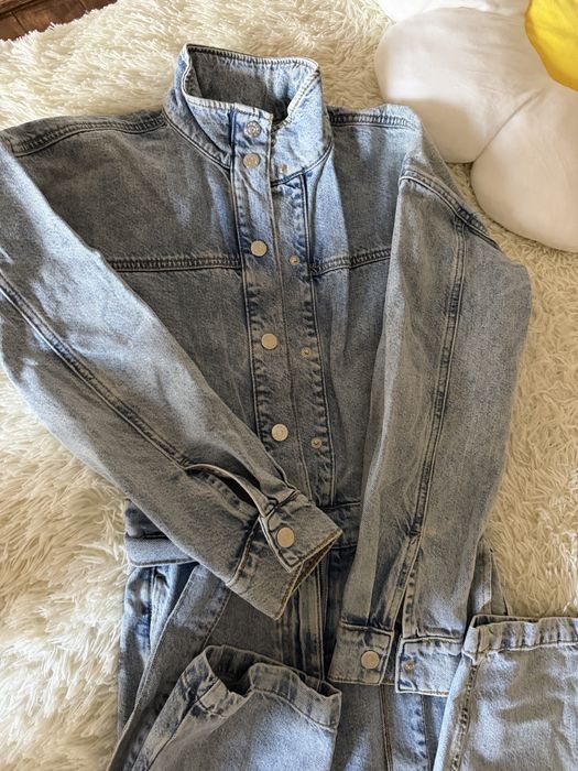 Джинсовий комбінезон mango