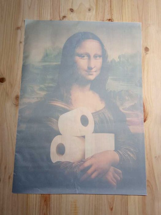 Poster Cómico - Mona Lisa