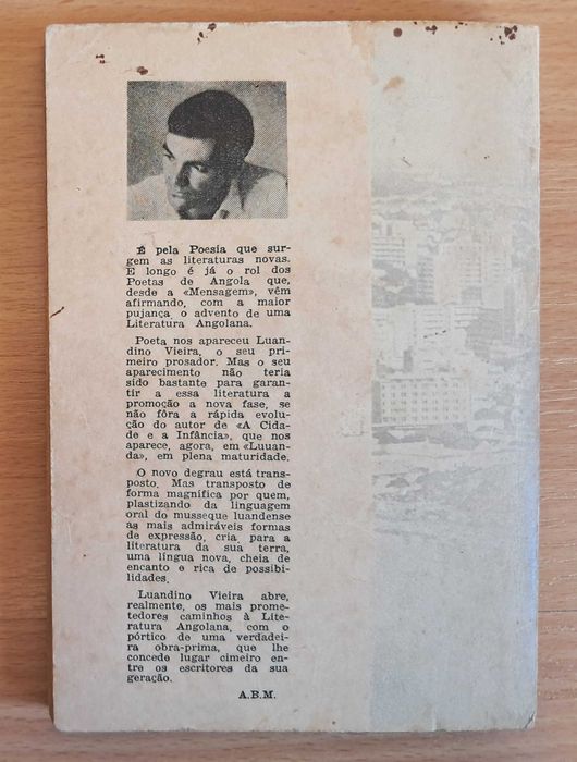 LUUANDA * Luandino Vieira * 1963 1ª Edição (Luanda)