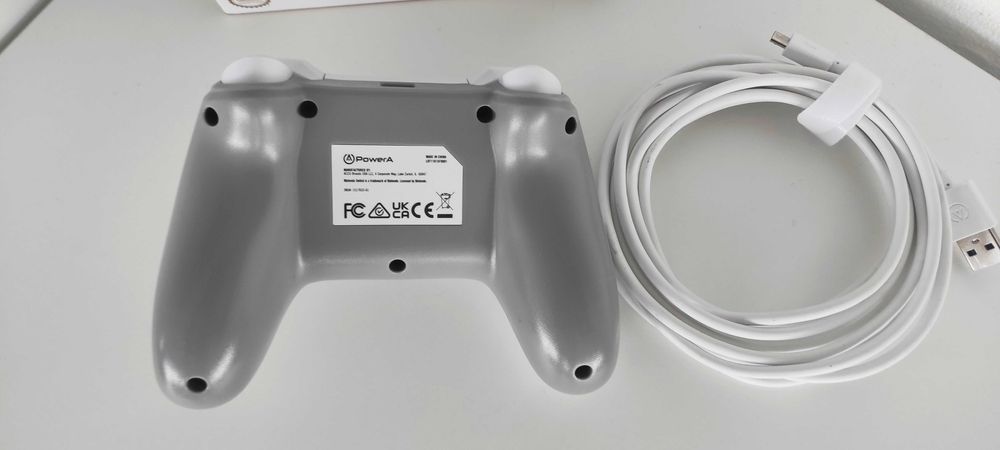 Comando Power A - Branco  - Wired 3 Metros - Nintendo Switch