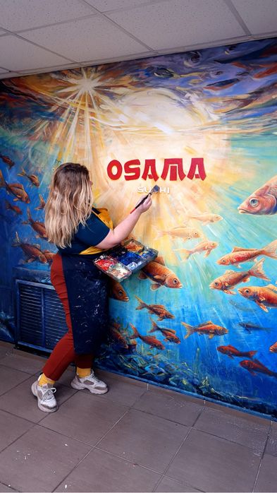 Розпис стін Дніпро, Кривий Ріг, Кам'янське...