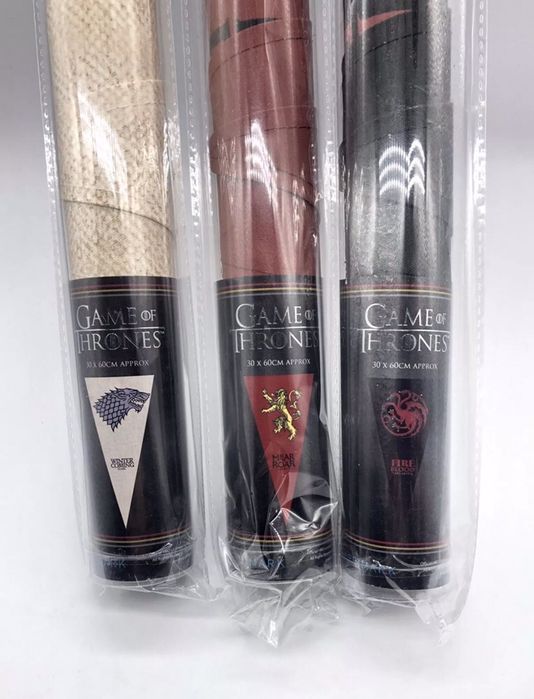 Estandarte/bandeira GOT - Game of Thrones - STark - Targeryan - Lannis