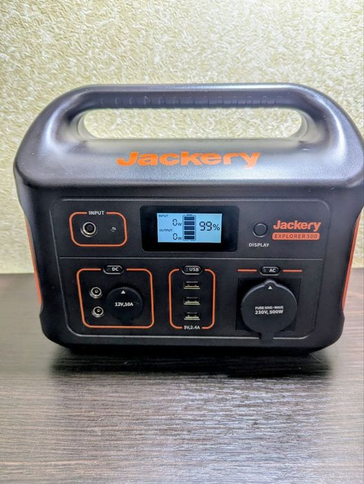 Зарядна станція Jackery Explorer 500 (518 Вт·год) — Ідеальний стан!