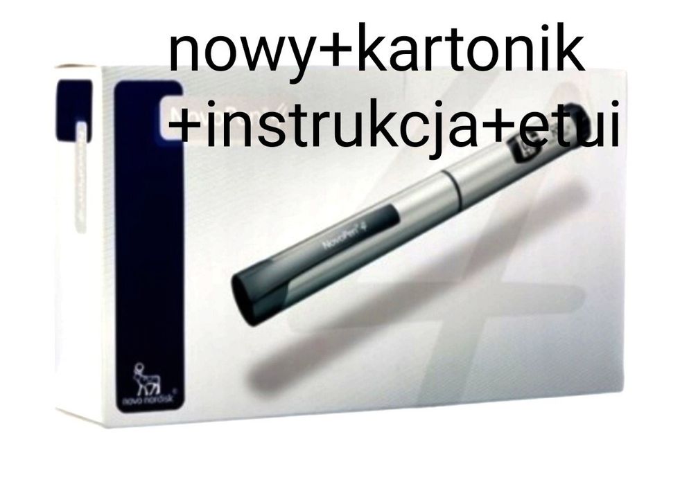 Wstrzykiwacz Novopen 4 NOWY bez insuliny