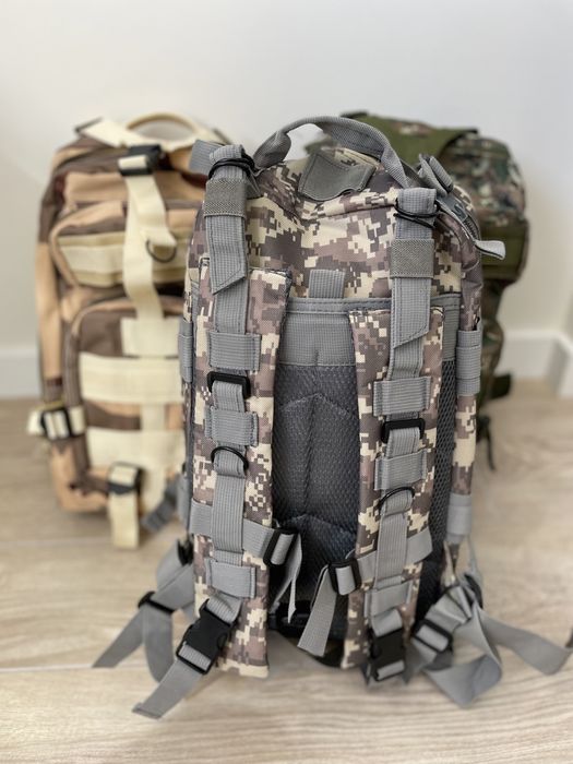 Рюкзак тактичний армейский тактический мультикам пиксель