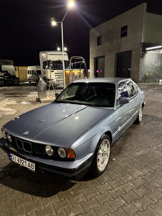 Bmw e34 530 на полном ходу