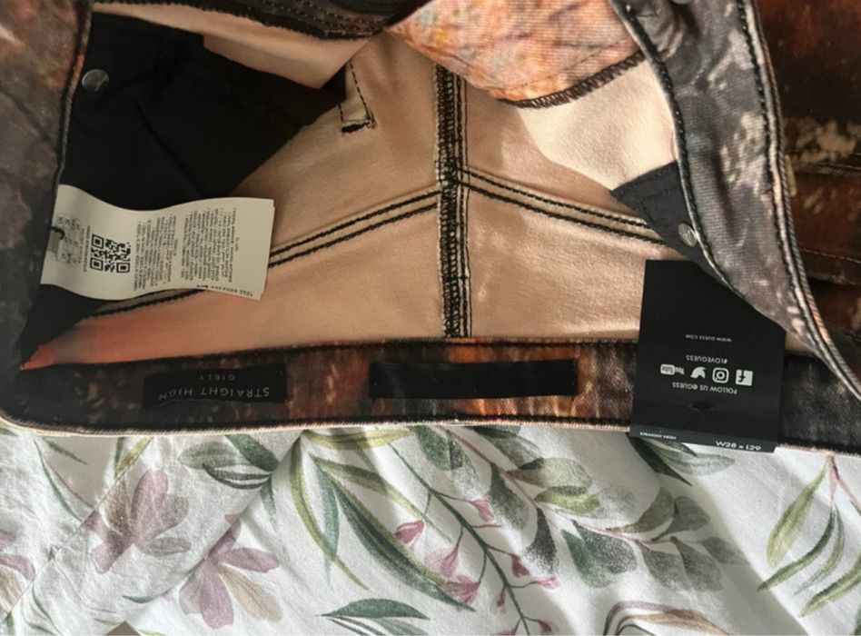 Guess spodnie unique dye
