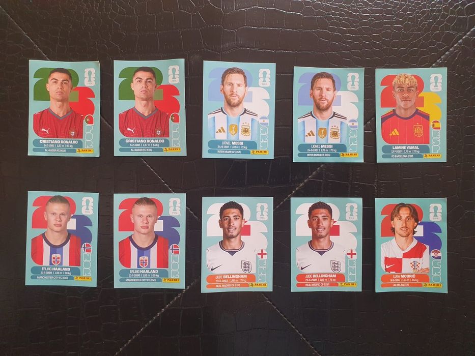 Cromos do Mundial 2026