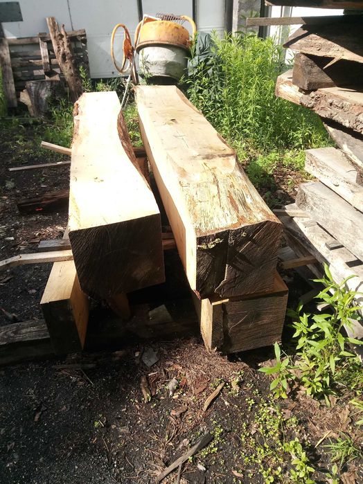 Kantówki dębowe 30x30x200cm.Kantówka dębowa .Sezonowane