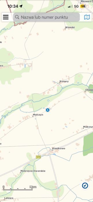 Malczyn gm. Nasielsk działka 1,23 ha - Widok 6