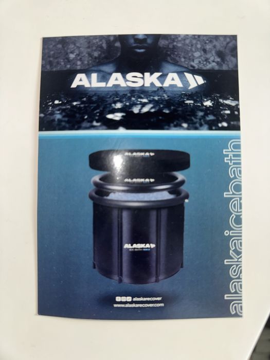 Banheira de gelo alaska ice bath – kit completo - nova