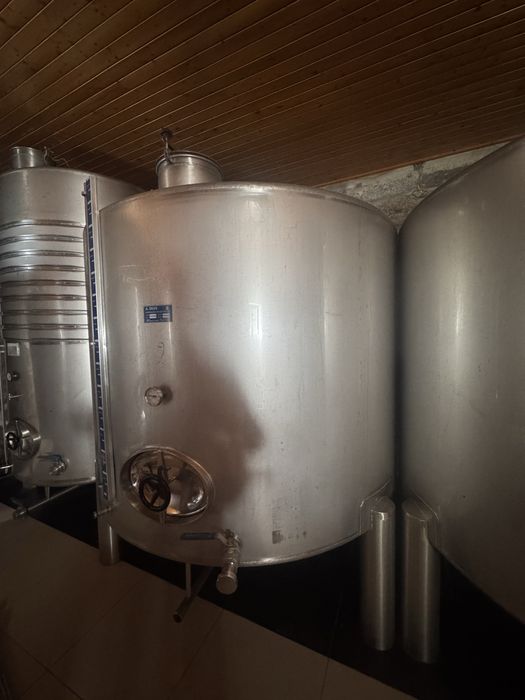 Cubas/Depósitos vinho inox 316 + sistema de frio