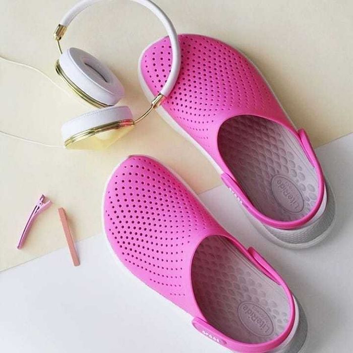 Купить Женские Крокс LiteRide Лайт Райд Electric/Pink Все в Наличие