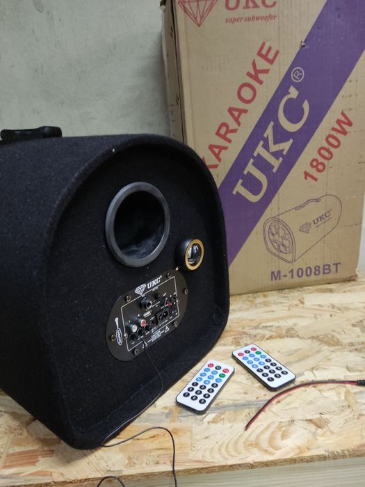 Колонка Сабвуфер *10*Д 1000BT БЛЮТУЗ Bluetooth Subwoofer 12В//220