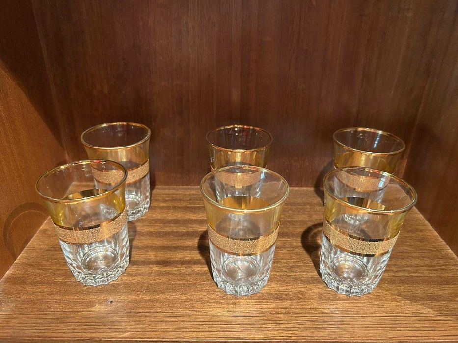 Conjunto de copos em vidro