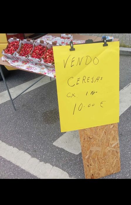 Vendo Vendo cerejas de Resende boa kualidade 1kilo 10€