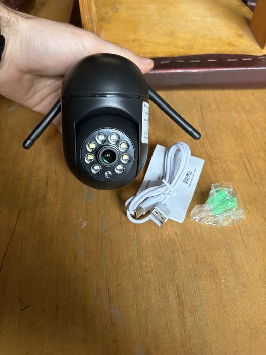 Камера улична Wi-fi через приложение новая