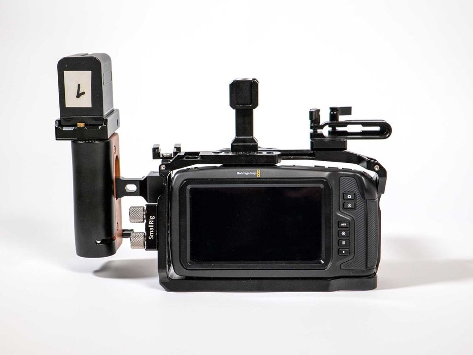 Zestaw Blackmagic Pocket 4K | SmallRig, Viltrox, Zasilanie | FV23%