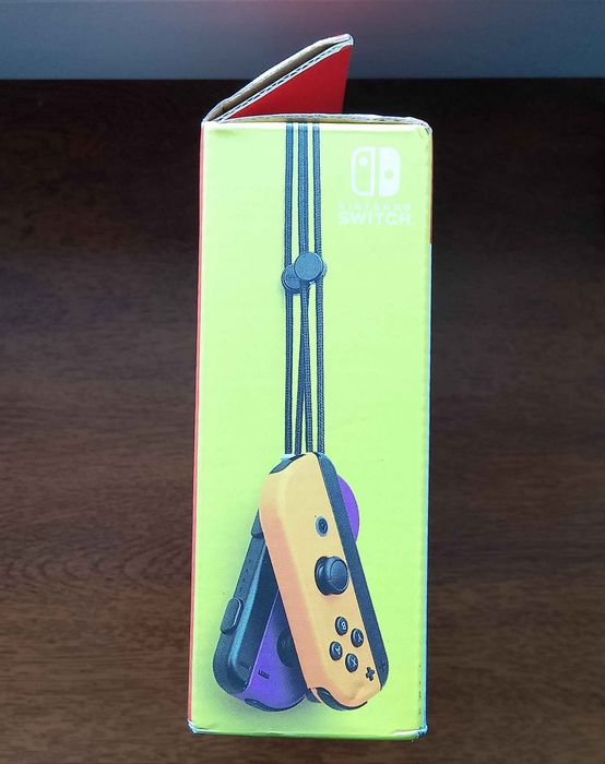 Joy Con Purple/Orange Pomarańcz/Fiolet Nowe Switch