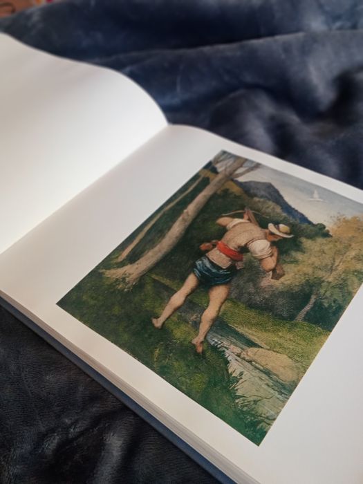 Livro de pinturas aguarela