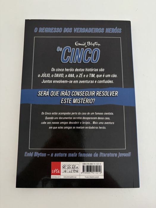 Livro Os Cinco - E a Torre do Sábio