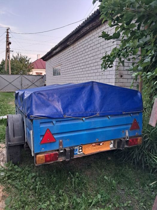 Причіп легковий ПР 500 з тентом • Прицеп бортовий