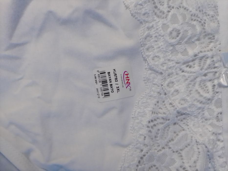Труси білі батали фірма Hunex (Туреччина) р.52-54 (3XL)