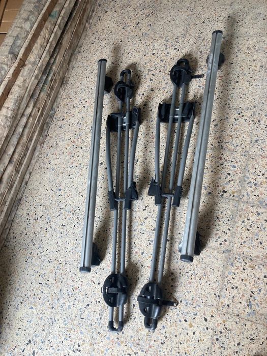 Grelha para teto do carro. Para levar bicicletas