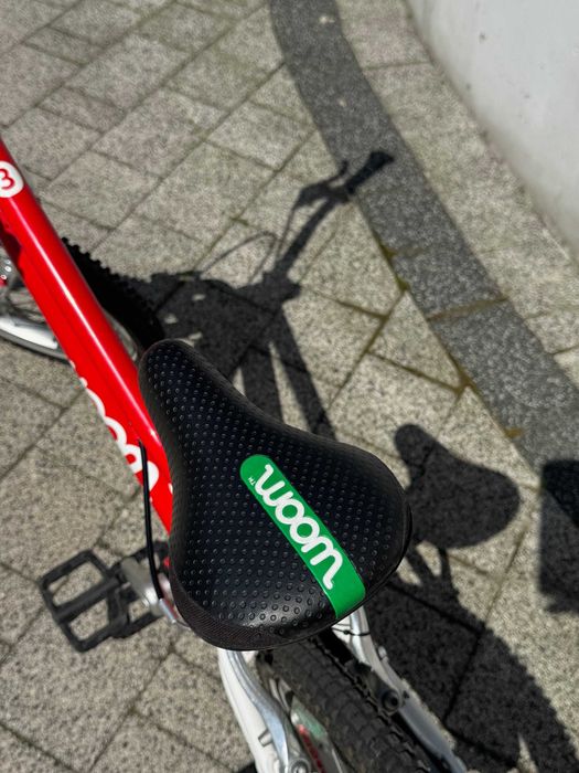 Rower Woom 3 czerwony 16 cali, bardzo dobry stan.