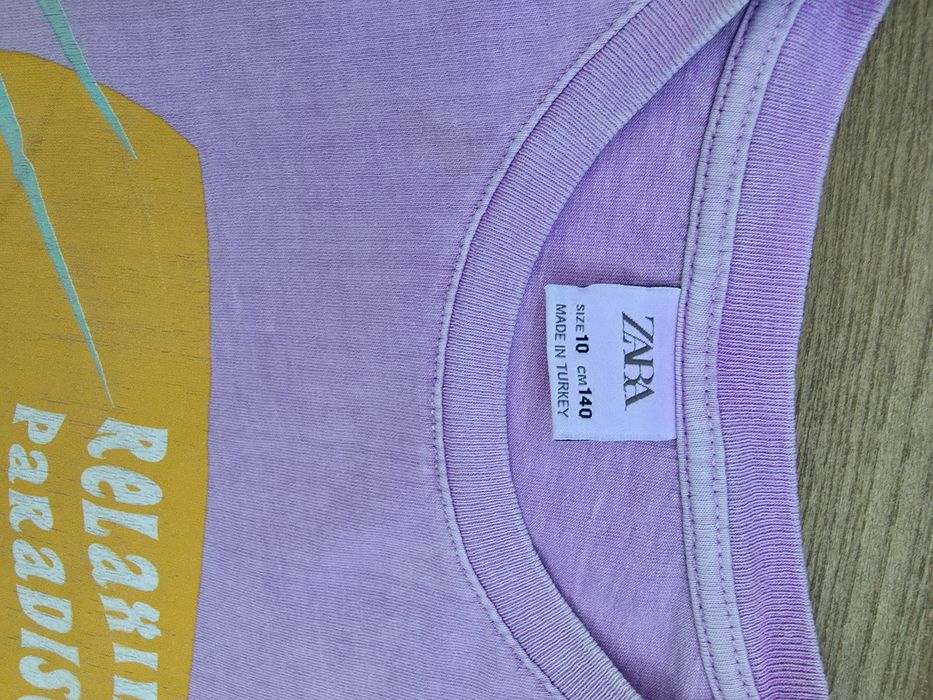 Футболки Zara для дівчинки 9-10 років