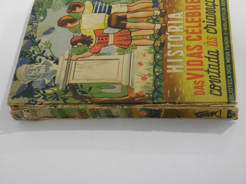 Livro História das Vidas Célebres Contada às Crianças