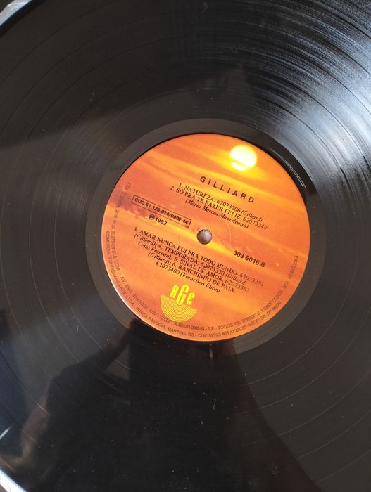 Disco de vinil LP Gilliard