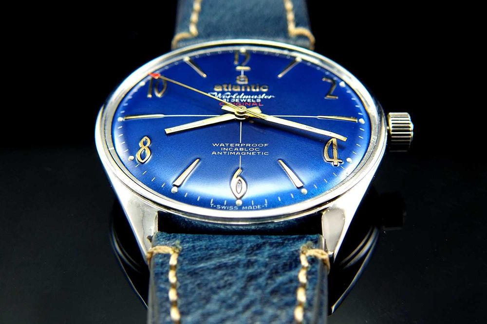 Atlantic Worldmaster Blue Marine cal.6300 PIĘKNY