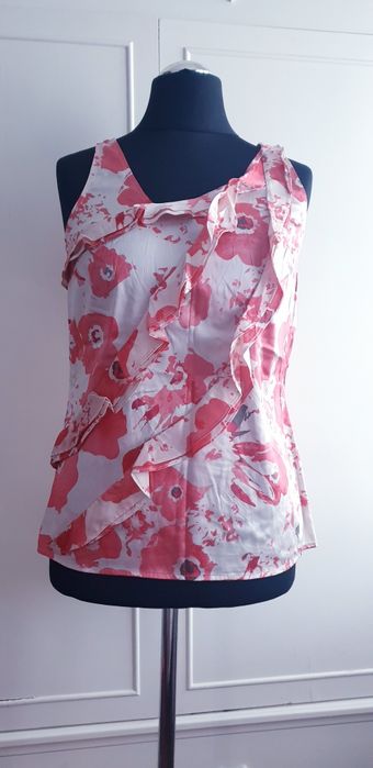 Ann Taylor 38 40 bluzka jedwabna top Nowa