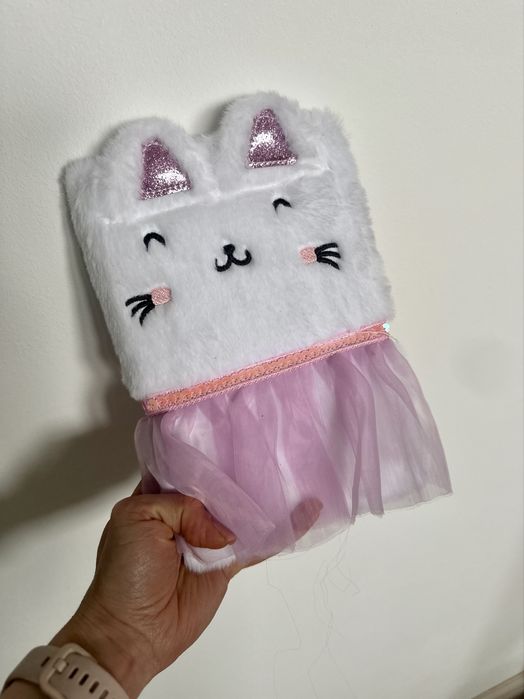 notes pluszowy | pamiętnik w linie | nowy | miękka okładka | zeszyt