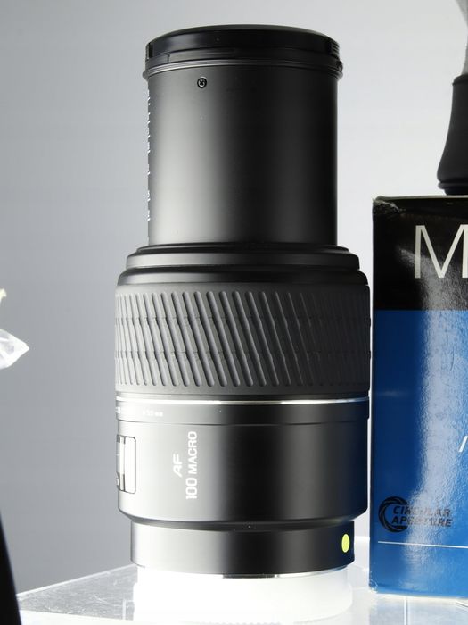 100mm Macro 2.8 D Minolta AF Sony A +pokrowiec Gwarancja 23%VAT