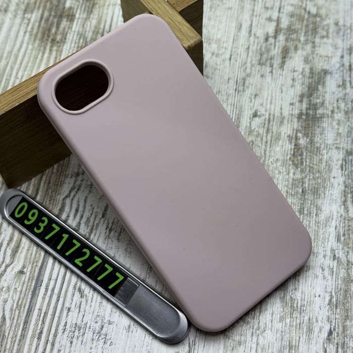 Чохол софттач Silicone Case на iPhone 17e/ 16e Мікрофибра. Чехол
