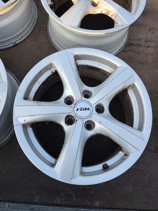 4x felgi aluminiowe 16" Rial do Volkswagen/Audi